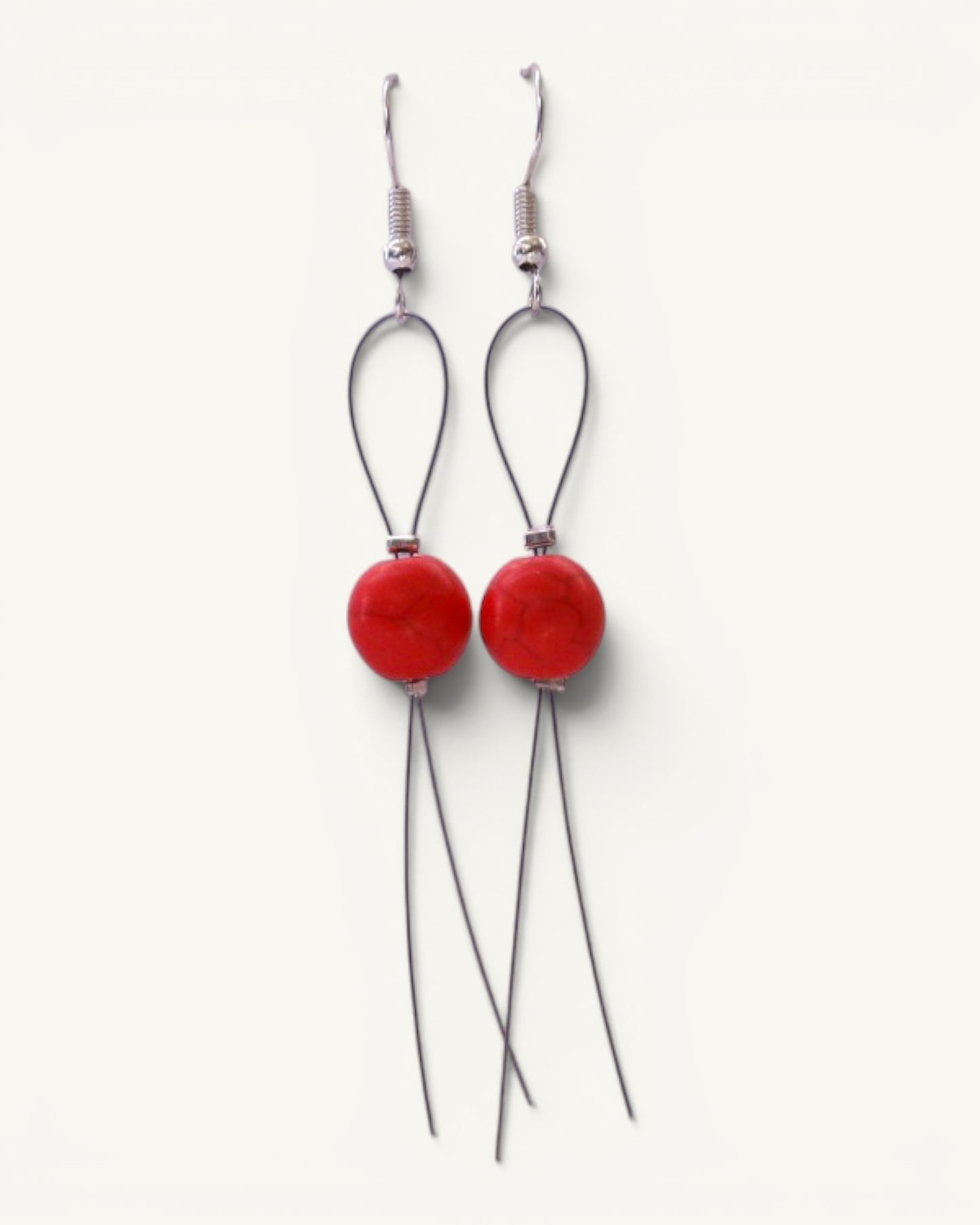 Earrings "Kalyvka"