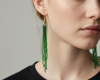 Earrings "Smerychka"