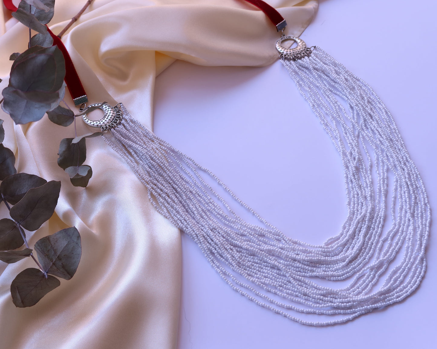 Multi-Strand Necklace “Lightveil”